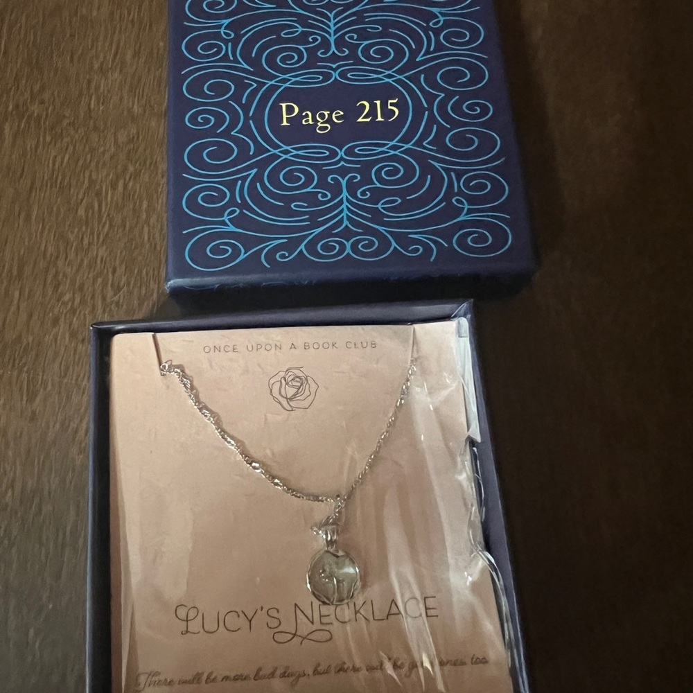 Page 215 Lucy's Necklace Rose Pieces Of The Past Once Upon A Book club - Picture 2 of 6